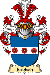 v.23 Coat of Family Arms from Germany for Kabisch