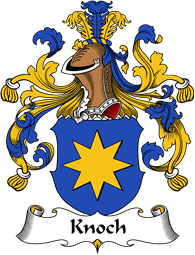 German Wappen Coat of Arms for Knoch