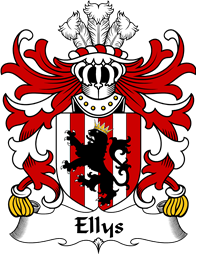 Welsh Coat of Arms for Ellys (of Denbighshire)