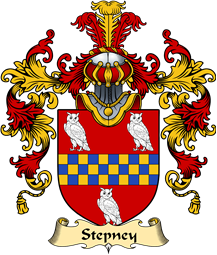 Welsh Family Coat of Arms (v.25) Stepney (of Prendergast, Pembrokeshire)