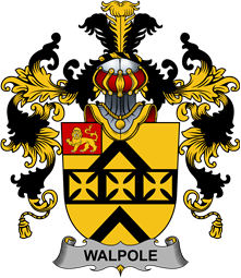 Irish Family Coat of Arms (v.25b) Walpole