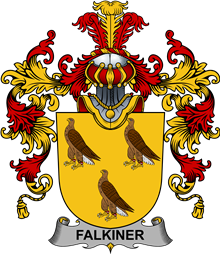 Irish Family Coat of Arms (v.25b) Falkiner