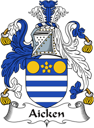 Irish Coat of Arms for Aicken