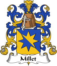 Coat of Arms from France for Millet