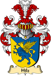 v.23 Coat of Family Arms from Germany for Hilz