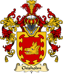 Scottish Family Coat of Arms (v.25) Chisholm