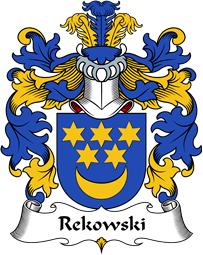 Polish Coat of Arms for Rekowski