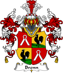 German Wappen Coat of Arms (v.25) Brenn