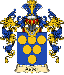 French Family Coat of Arms (v.25) Auber