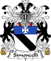 Italian Coat of Arms for Simoncelli