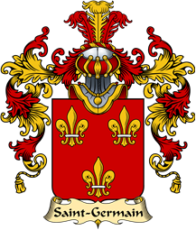 French Family Coat of Arms (v.25) Saint-Germain