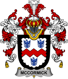 Irish Family Coat of Arms (v.25b) McCormick