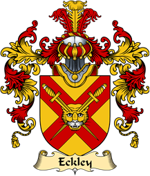 English Family Coat of Arms (v.25) Eckley