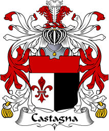 Italian Coat of Arms for Castagna