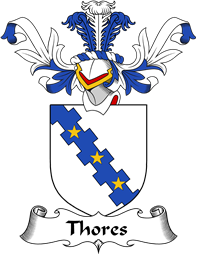 Coat of Arms from Scotland for Thores
