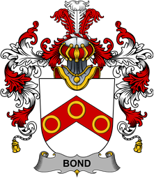 Irish Family Coat of Arms (v.25b) Bond
