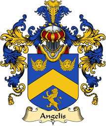 Italian Family Coat of Arms (v.25a) Angelis