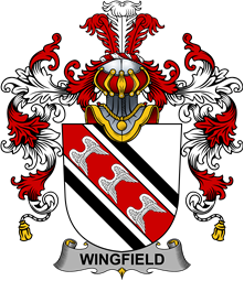 Irish Family Coat of Arms (v.25b) Wingfield