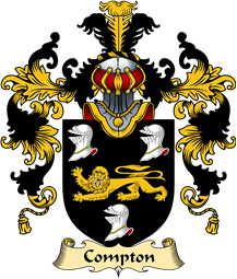 English Family Coat of Arms (v.25) Compton