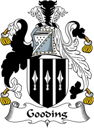 English Coat of Arms for the family Gooding