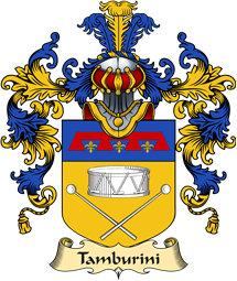 Italian Family Coat of Arms (v.25a) Tamburini