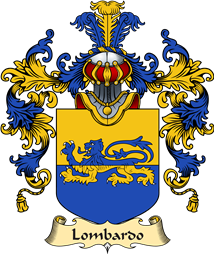Italian Family Coat of Arms (v.25a) Lombardo