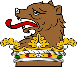 Bear Head Couped Ducally Gorged