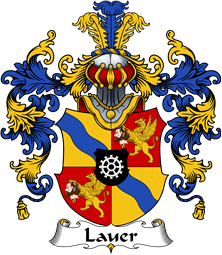 German Wappen Coat of Arms (v.25) Lauer