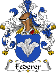 German Wappen Coat of Arms for Federer