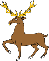 Stag Trippant or Passant