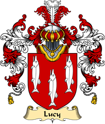 English Family Coat of Arms (v.25) Lucy