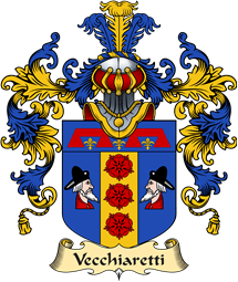Italian Family Coat of Arms (v.25a) Vecchiaretti