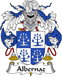 Portuguese Coat of Arms for Albernaz