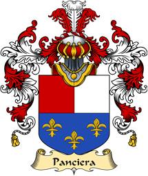 Italian Family Coat of Arms (v.25a) Panciera