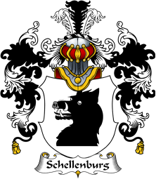 German Wappen Coat of Arms (v.25) Schellenburg