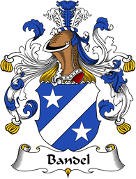 German Wappen Coat of Arms for Bandel
