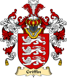 Welsh Family Coat of Arms (v.25) Griffin (Prince of North Wales)