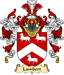 English Family Coat of Arms (v.25) Lambert