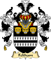 English Family Coat of Arms (v.25) Feltham