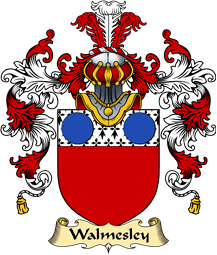 English Family Coat of Arms (v.25) Walmesley