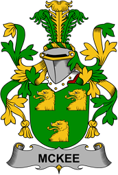Irish Coat of Arms for Kee or McKee