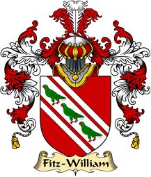Irish Family Coat of Arms (v.25a) Fitz-William