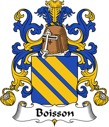 Coat of Arms from France for Boisson