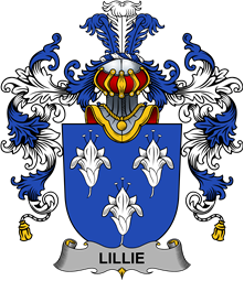 Irish Family Coat of Arms (v.25b) Lillie or MacLilly
