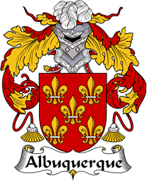 Portuguese Coat of Arms for Albuquerque