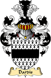 Irish Family Coat of Arms (v.23) for Dardes or Dardis