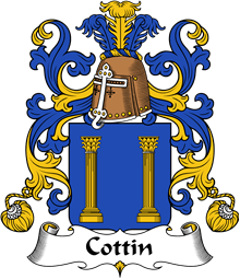 Coat of Arms from France for Cottin