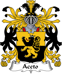 Italian Coat of Arms for Aceto
