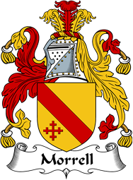 English Coat of Arms for the family Morrell