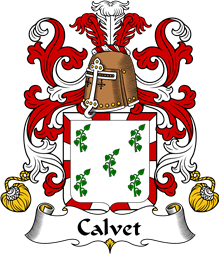 Coat of Arms from France for Calvet